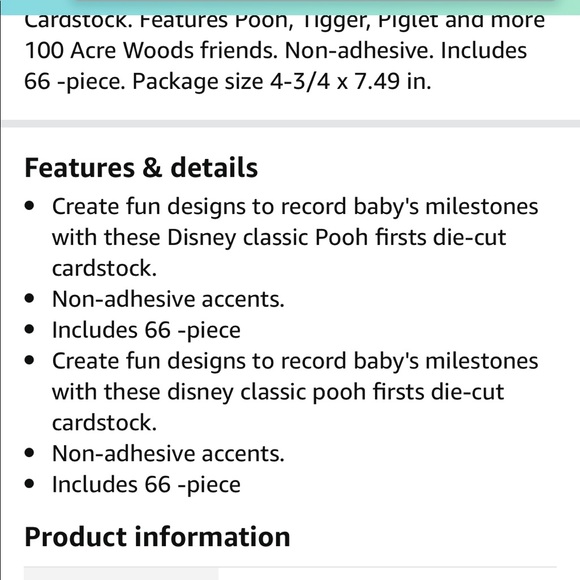 Winnie the Pooh themed photo backdrop and 1st Birthday supplies 🍯 - Picture 10 of 10